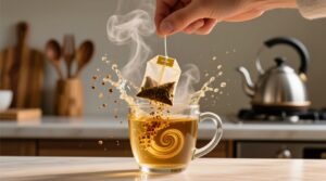 Dunking your tea bag wont make it steep any faster and heres why.jpg