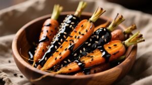 Easiest ever how to make roasted carrots black sesame.jpg