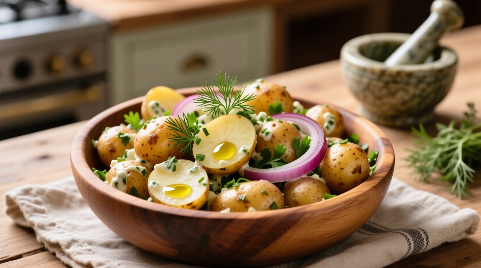 Easy Fingerling Potato Salad Recipe: 25-Minute Science-Backed Version