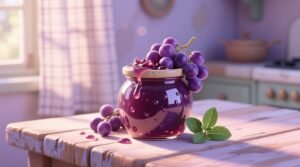 Easy grape jam no pectin no canning 25 minute method.jpg