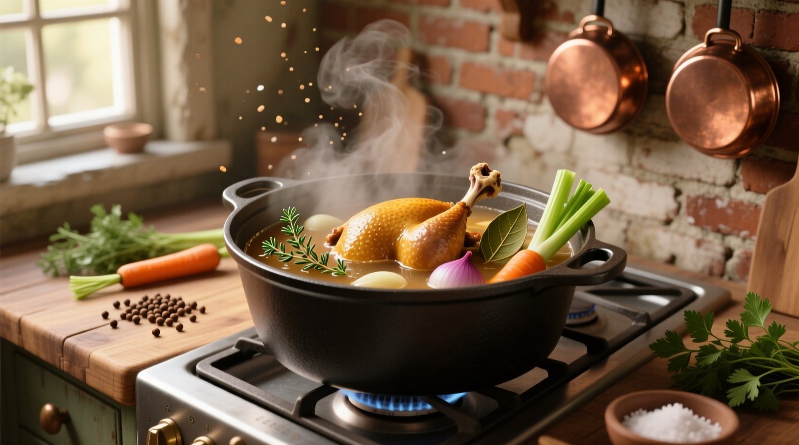 Easy turkey stock science backed method for clear flavorful broth.jpg