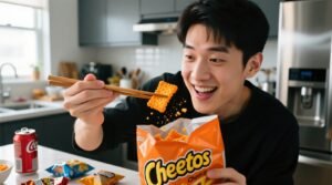 Eat cheetos with chopsticks science backed benefits technique.jpg