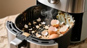 Eco friendly air fryer cleaning with eggshells.jpg