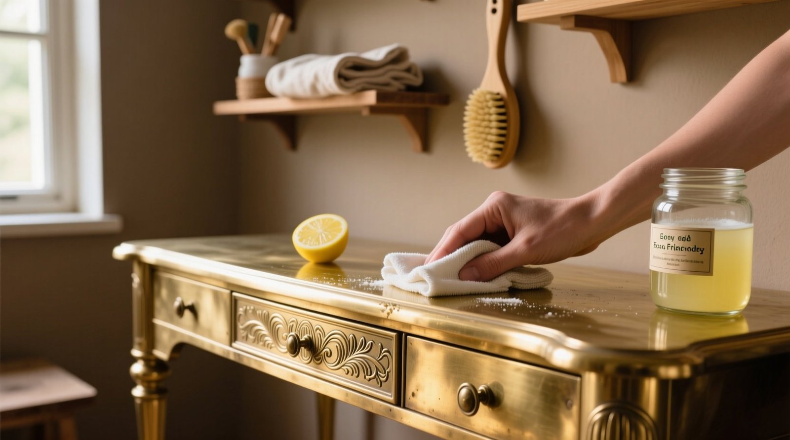 Eco friendly brass polishing with fermented black tea.jpg