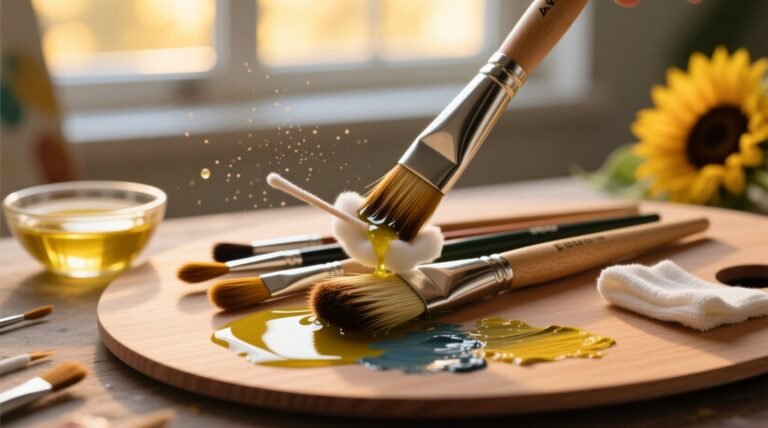 Eco friendly brush cleaning sunflower oil method.jpg