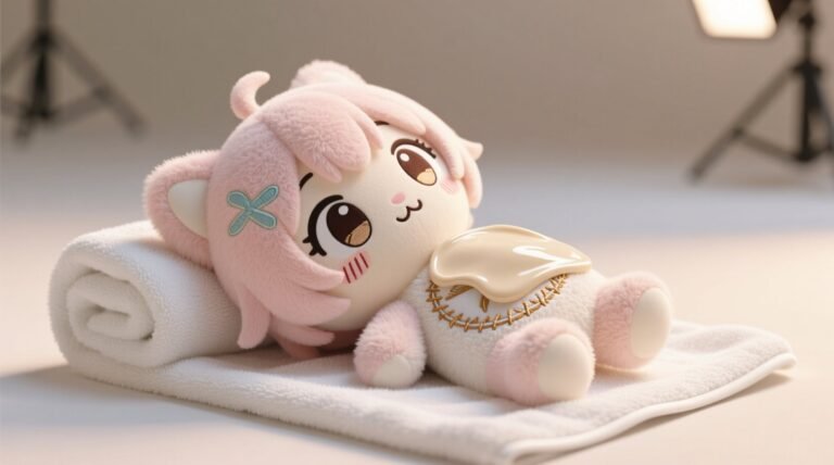 Eco friendly cleaning oatmeal poultice for anime plush.jpg