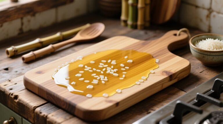 Eco friendly cleaning sanitize wood boards with rice water.jpg