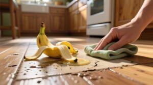 Eco friendly cleaning tips banana peel scuff removal.jpg
