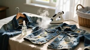 Eco friendly cleaning tips disinfect thrifted denim safely.jpg
