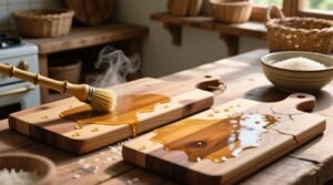 Eco friendly cleaning tips fermented rice water for wooden boards.jpg