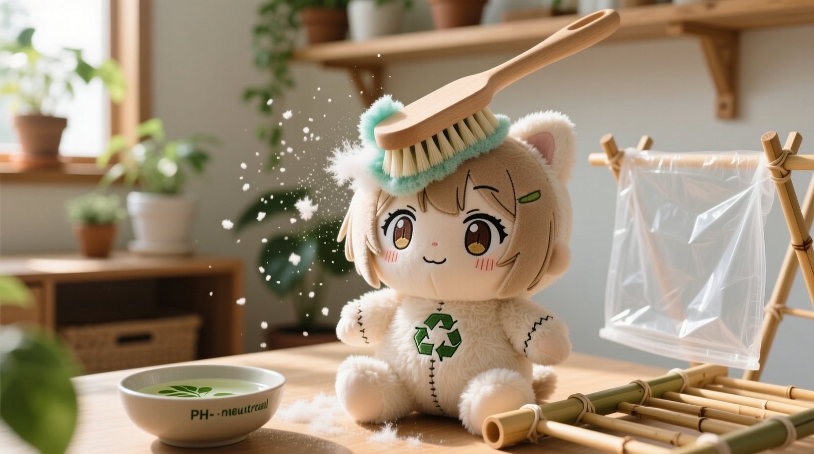Eco friendly cleaning tips for anime plush toys.jpg