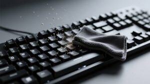 Eco friendly cleaning tips for matte black keyboards.jpg