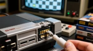 Eco friendly cleaning tips for retro cartridge slots.jpg