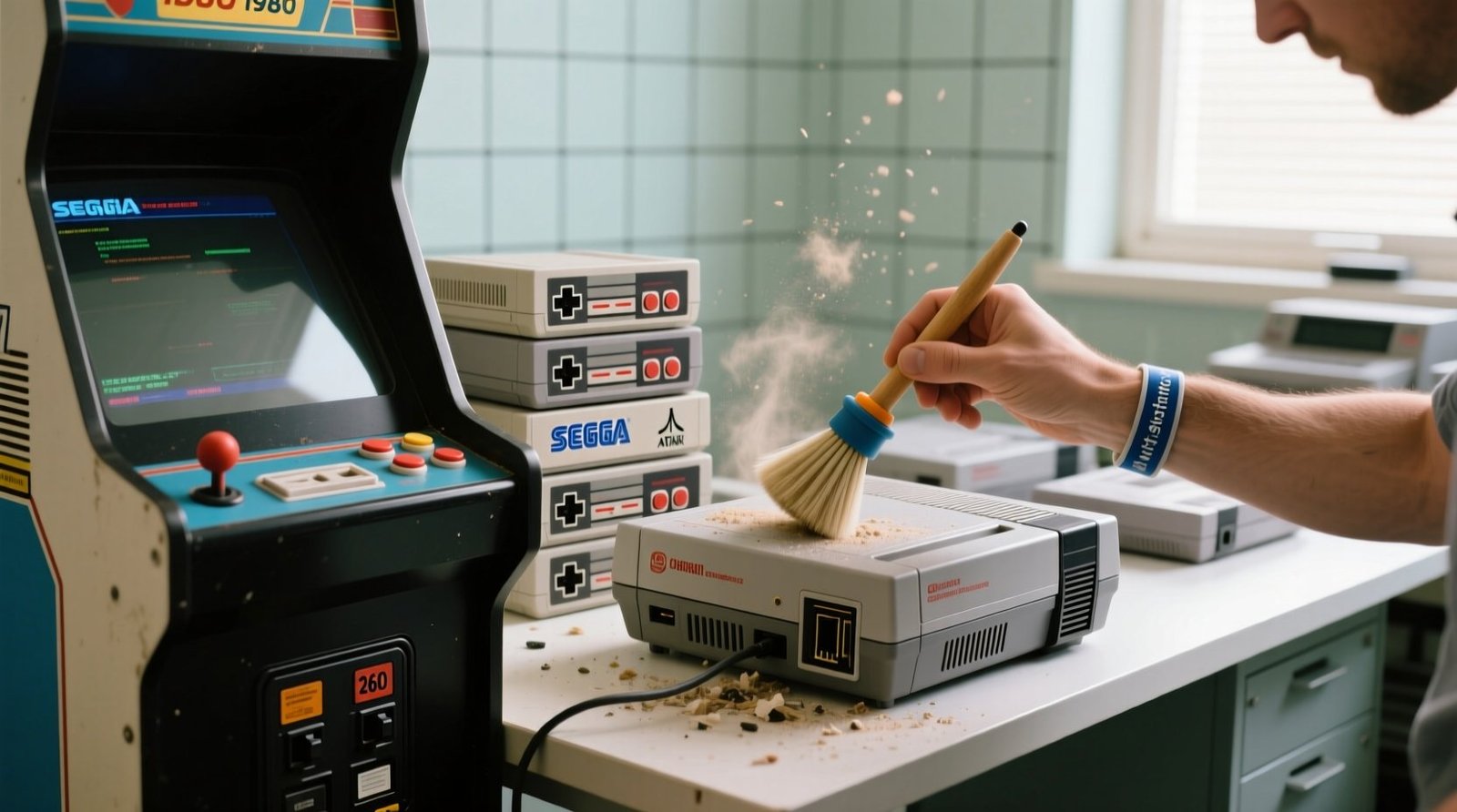Eco friendly cleaning tips for retro gaming consoles.jpg