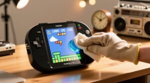 Eco friendly cleaning tips for retro handheld screens.jpg