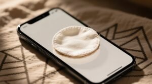 Eco friendly cleaning tips phone screen wipes vs cotton rounds.jpg