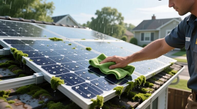 Eco friendly cleaning tips remove algae from solar panels.jpg