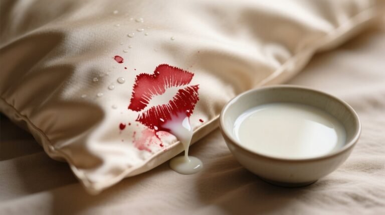 Eco friendly cleaning tips remove lipstick from silk.jpg