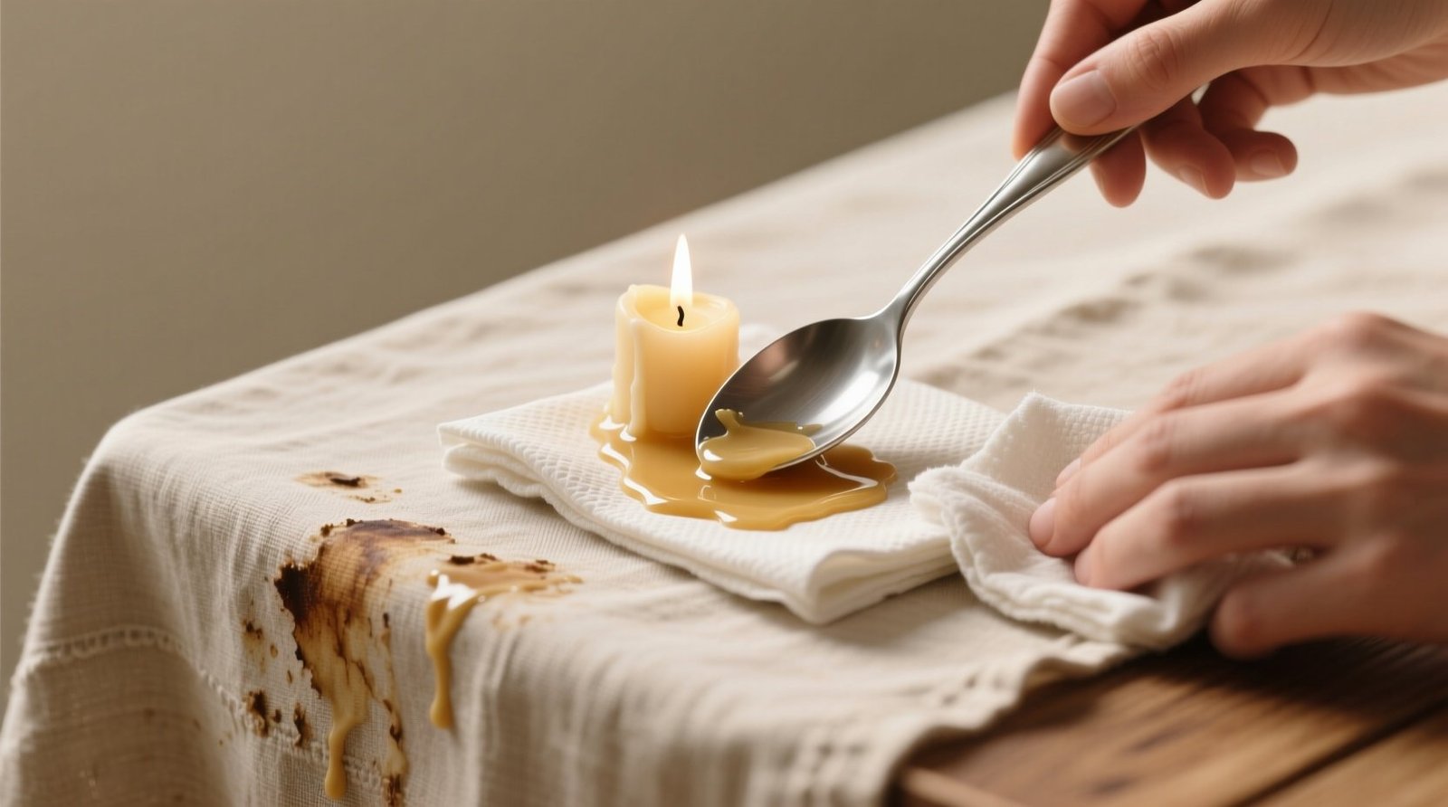 Eco friendly wax removal for linen tablecloths.jpg