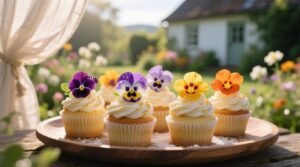 Edible flowers cupcakes science backed decorating safety guide.jpg