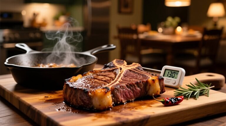 Elevate home cooked steak dinners by preheating your pan science backed protocol.jpg