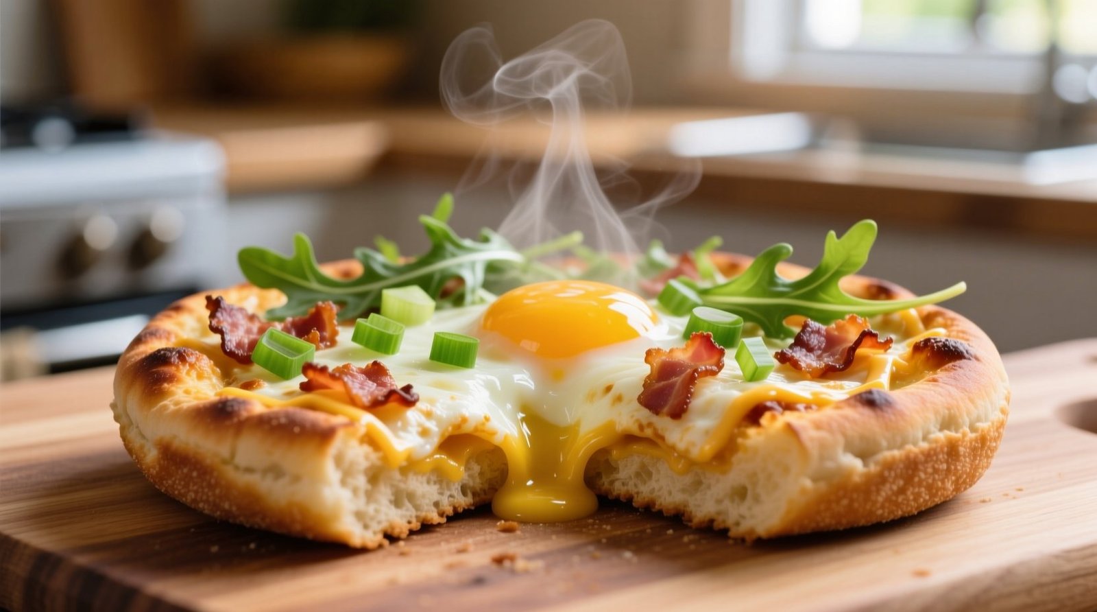 English muffin egg pizzas science backed kitchen hack for perfect breakfasts.jpg