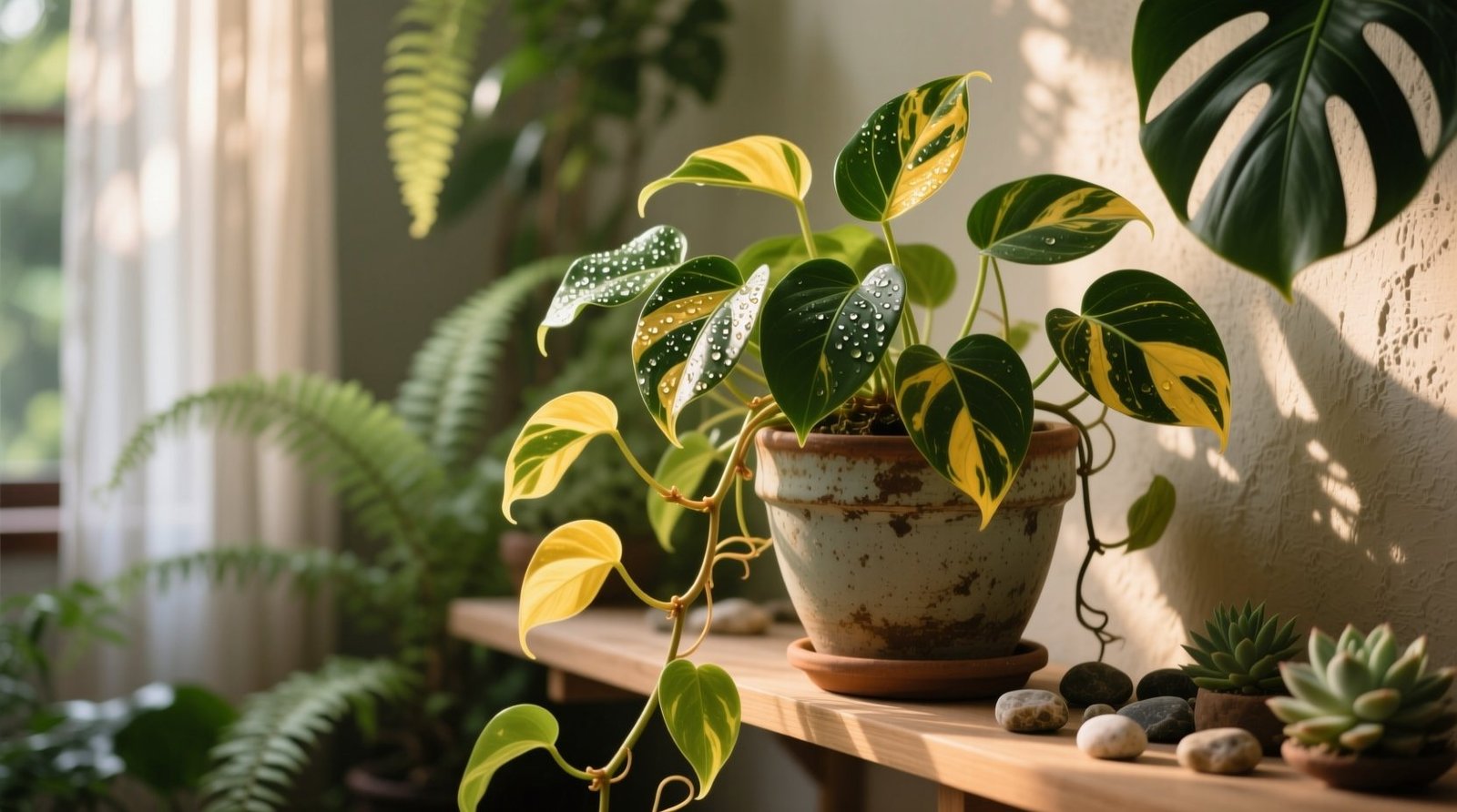 Epipremnum wg care guide for this rare variegated cultivar.jpg