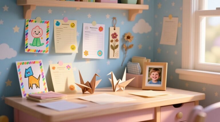 Essentials for organizing kids papers memorabilia.jpg