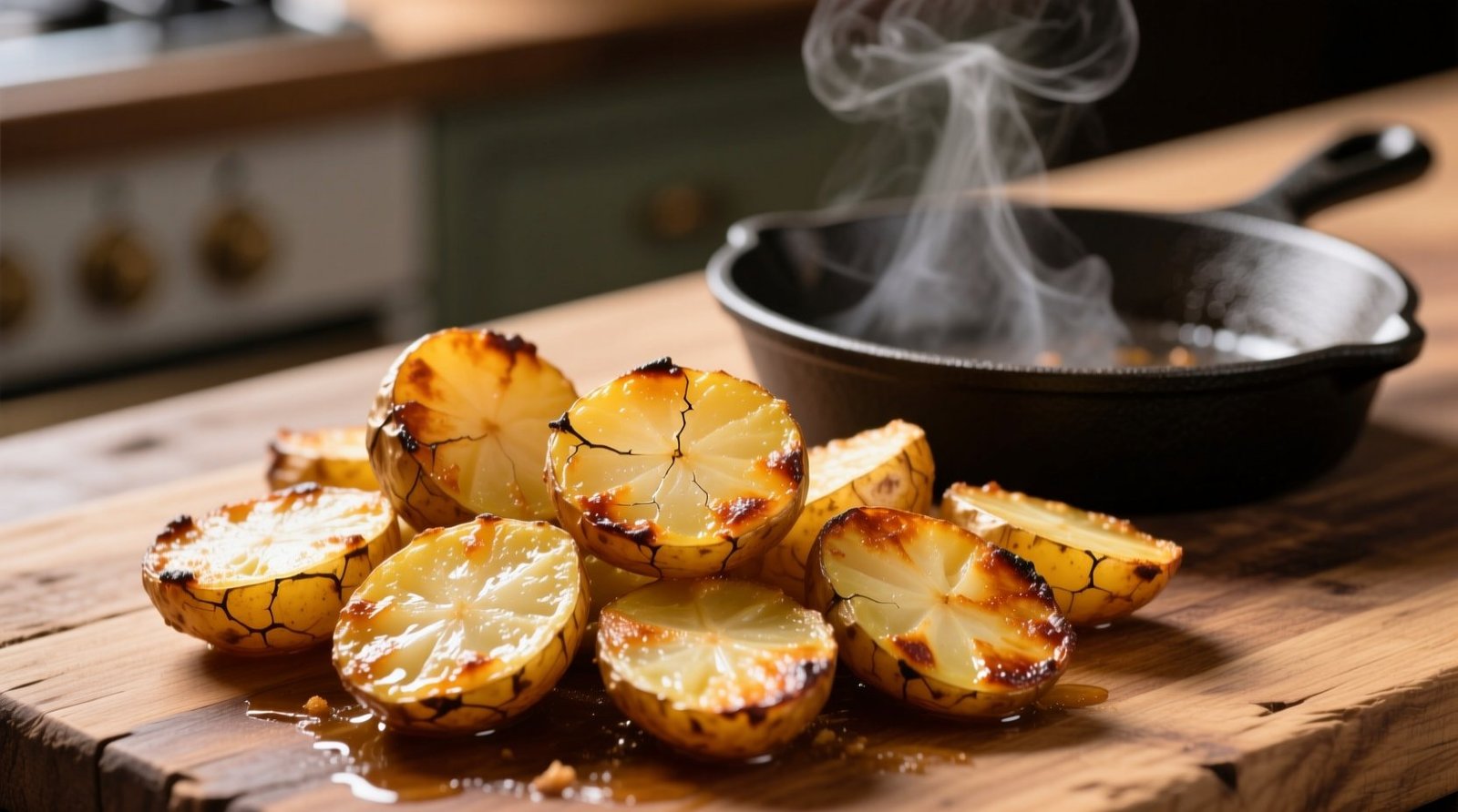 Extra Crispy Duck Fat Fried Fingerling Potatoes Recipe