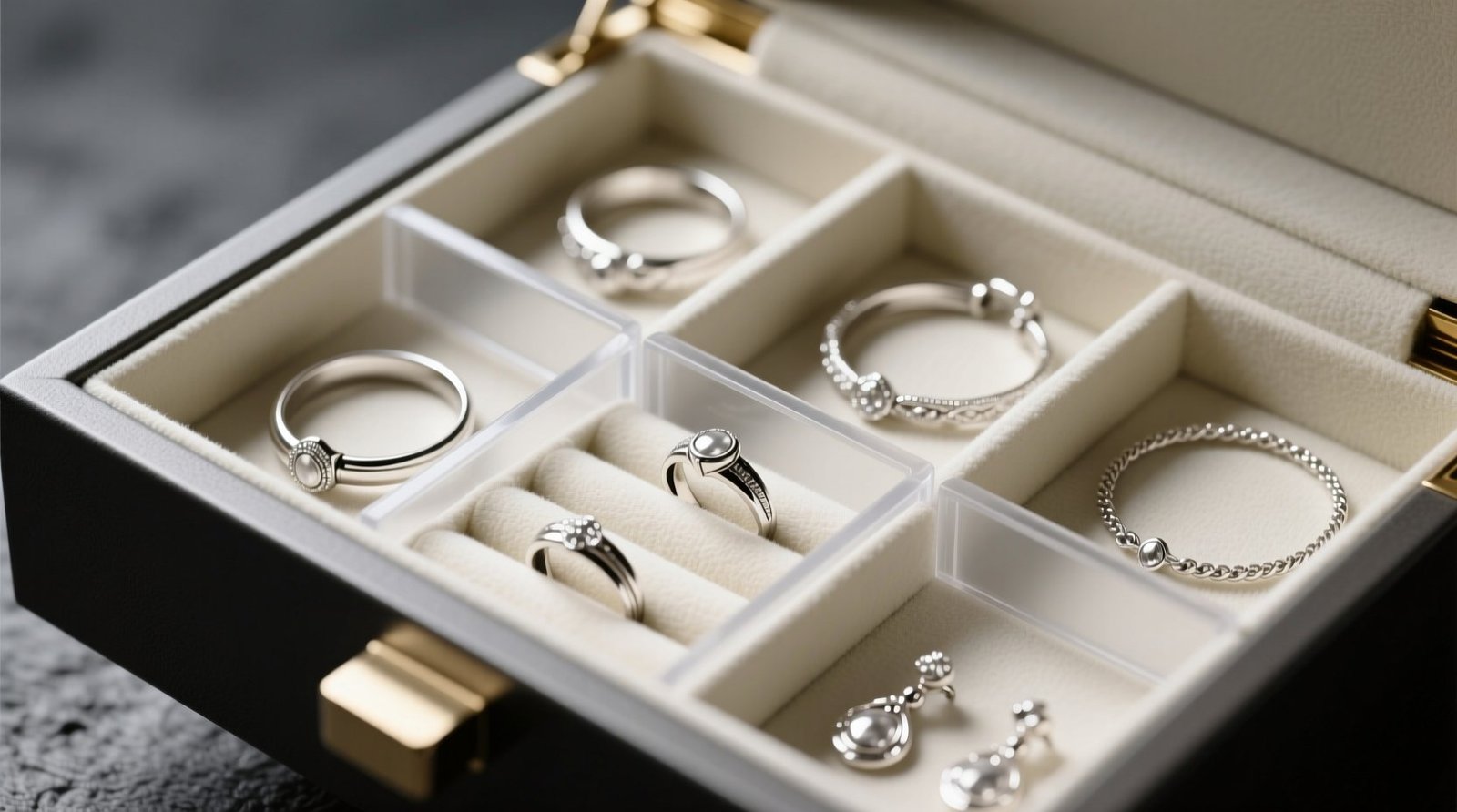 Felt drawer dividers silver jewelry safe or risky.jpg