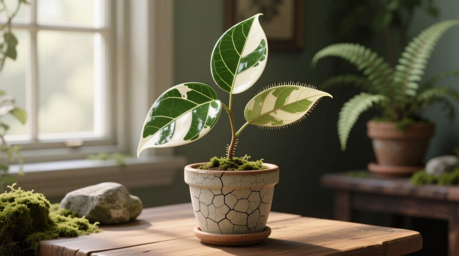 Ficus triangularis variegata care light water pruning guide.jpg