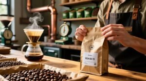 Find fresh quality coffee by looking for the roast date.jpg