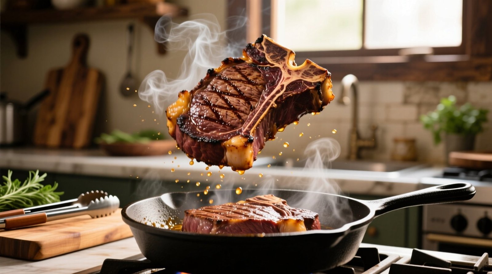 Flip steaks multiple times for faster more even cooking.jpg