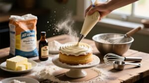 Flour frosting recipe science backed method to prevent graininess save time.jpg