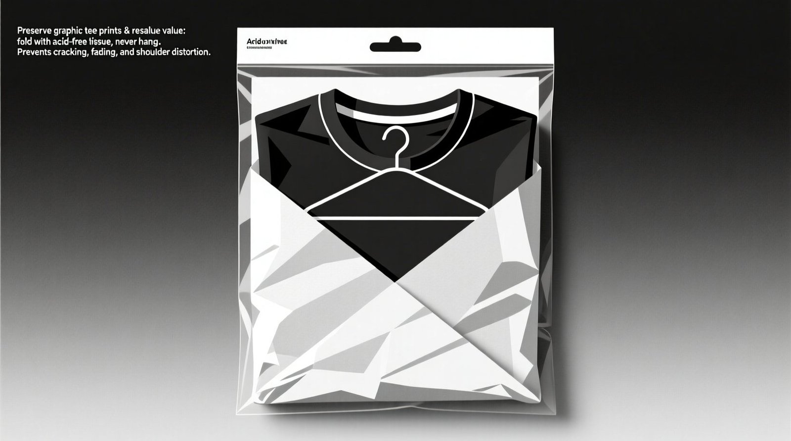 Folding vs hanging graphic tees preserve prints value.jpg