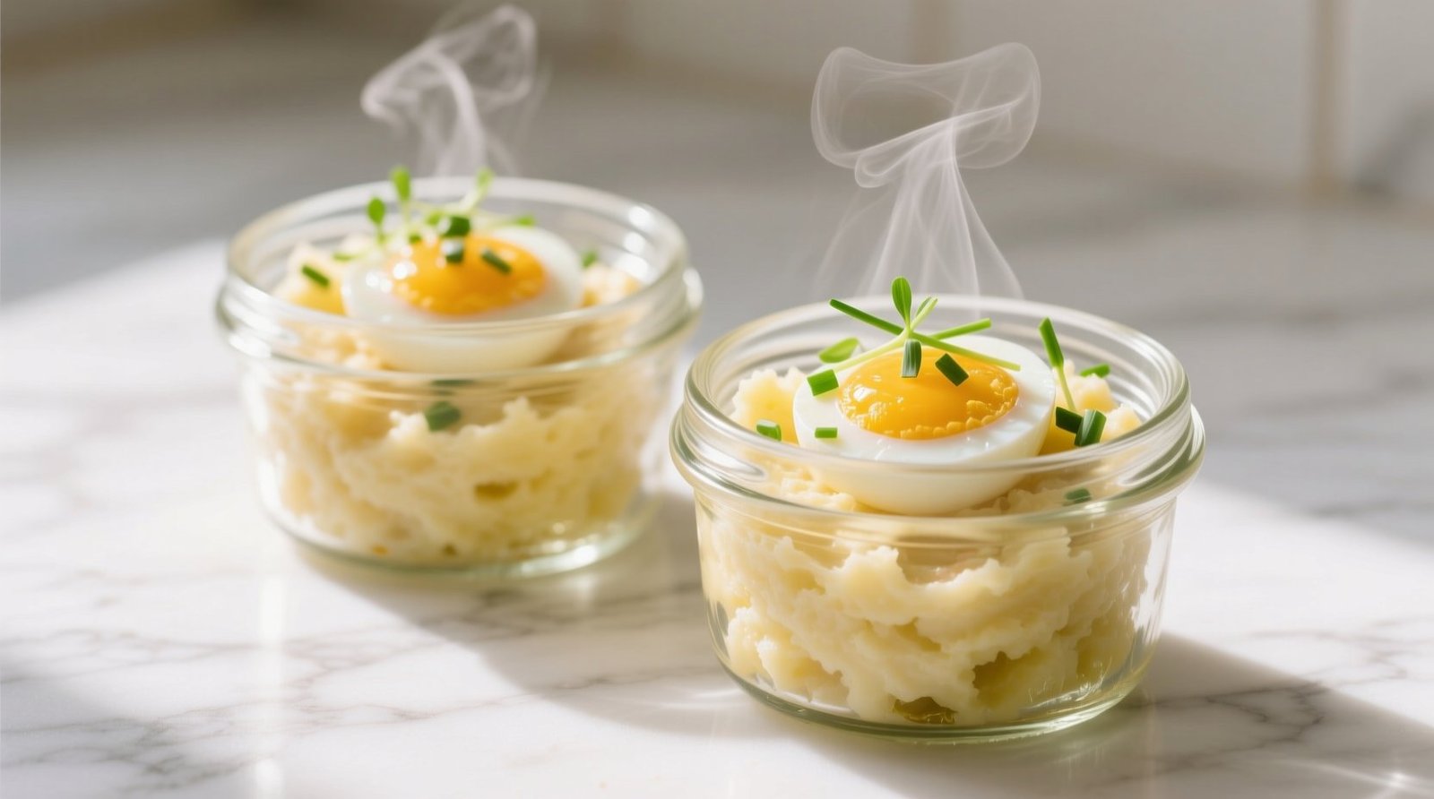 For a Hands-Off Brunch, Make These Sous Vide Egg & Mashed Potato Breakfast Jars