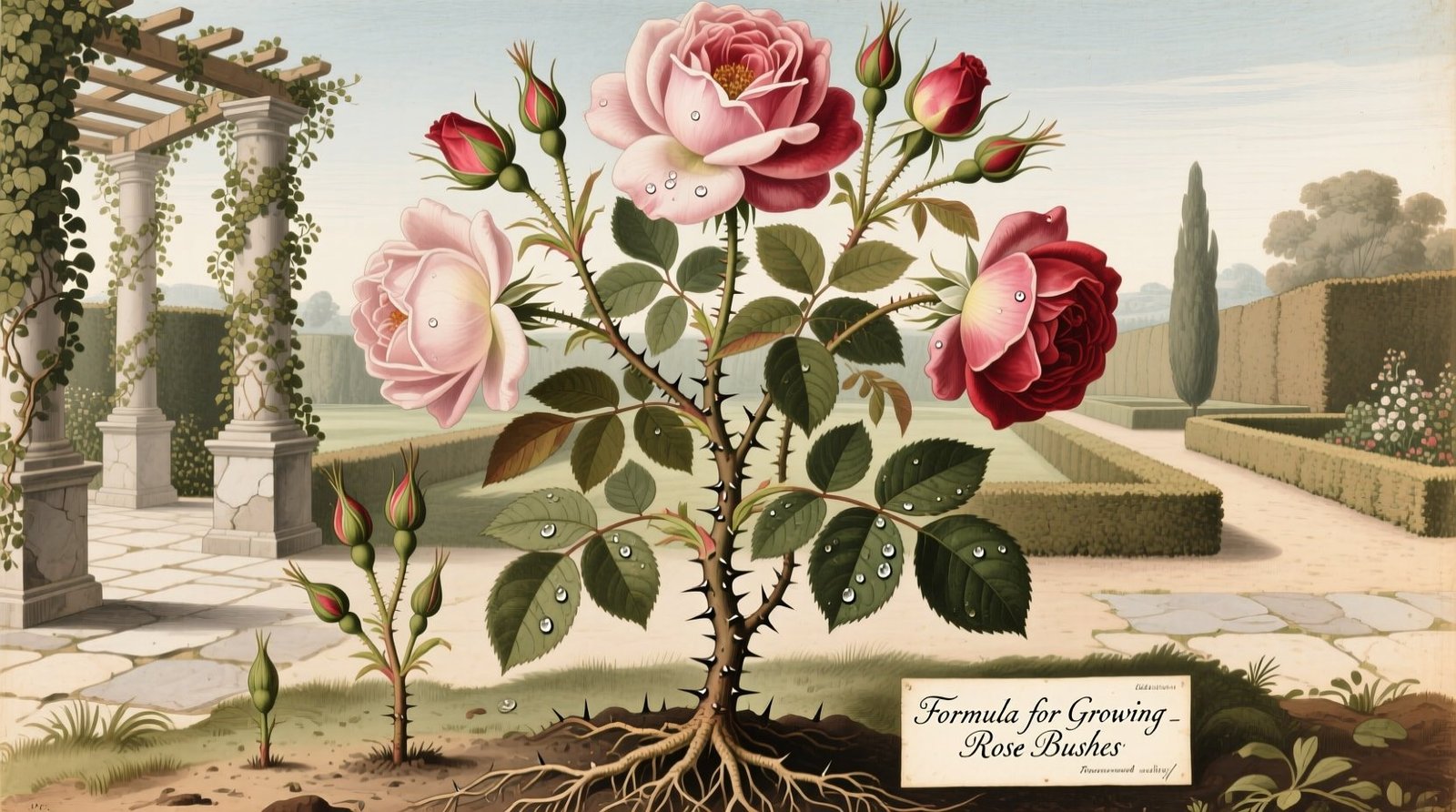 Formula for growing rose bushes soil sun pruning feeding.jpg