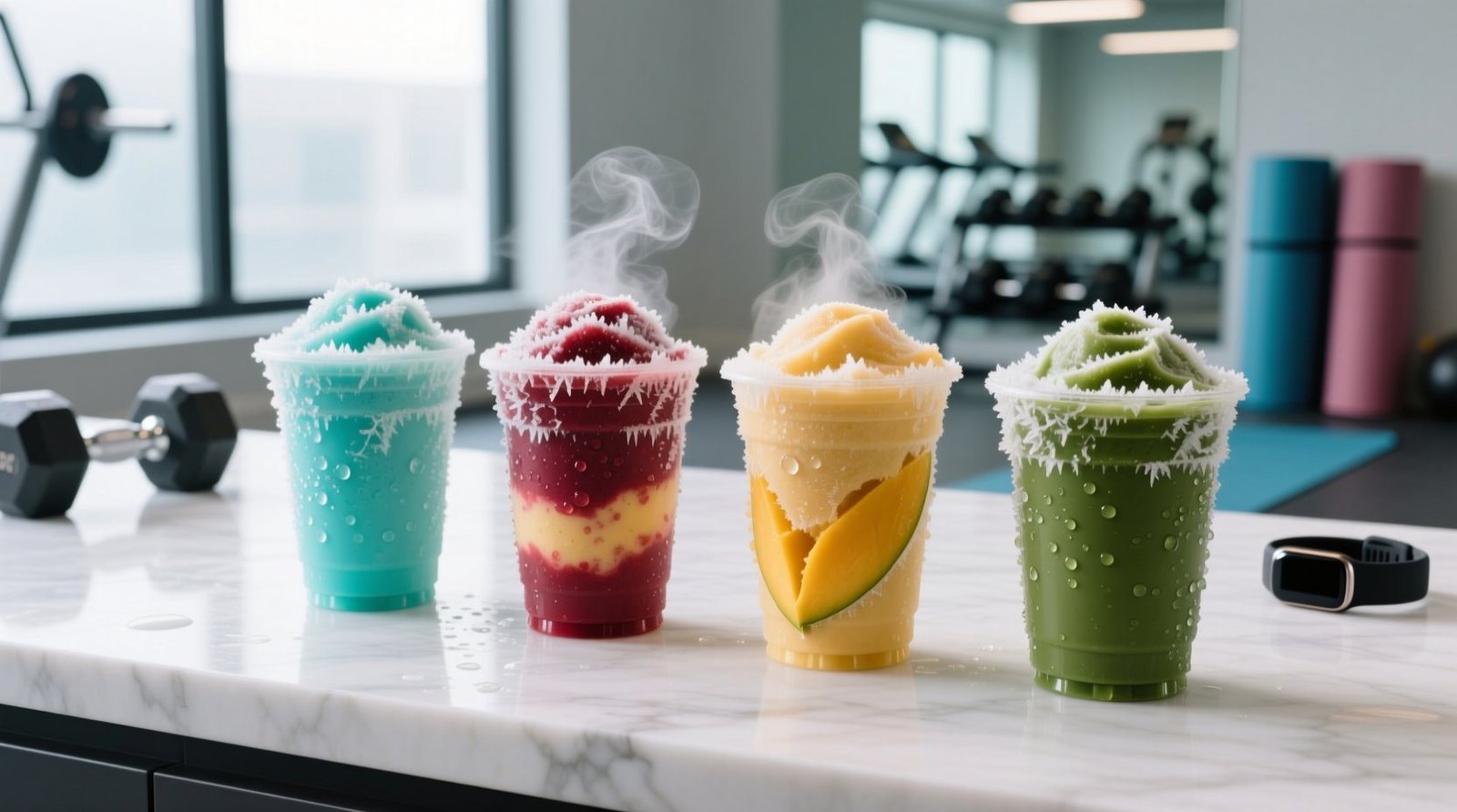 Four frozen protein smoothies that make perfect post workout fuel.jpg