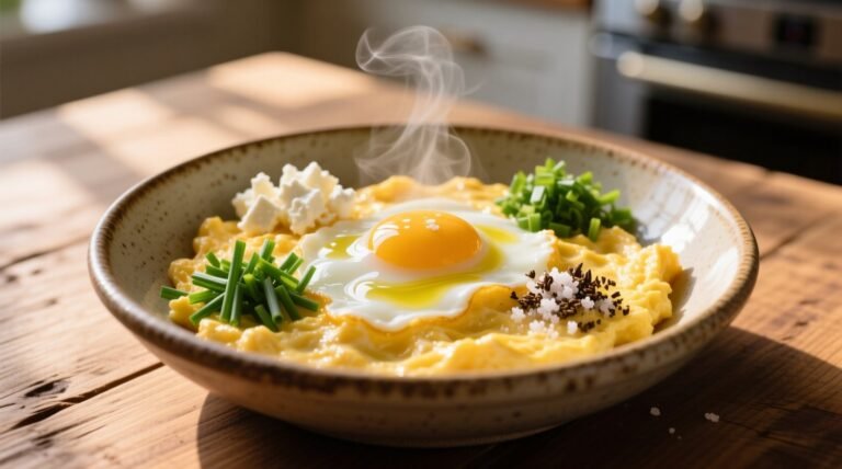 Four secret ingredients to give your scrambled eggs more flavor creaminess.jpg