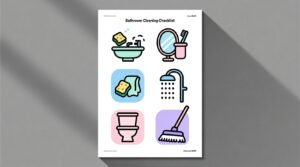 Free printable bathroom quick clean checklist eco cleaning guide.jpg