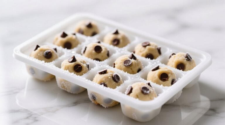Freeze cookie dough in ice cube trays for portion control.jpg