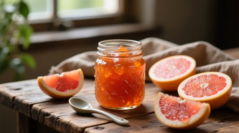 Fresh grapefruit marmalade recipe science backed no pectin method.jpg