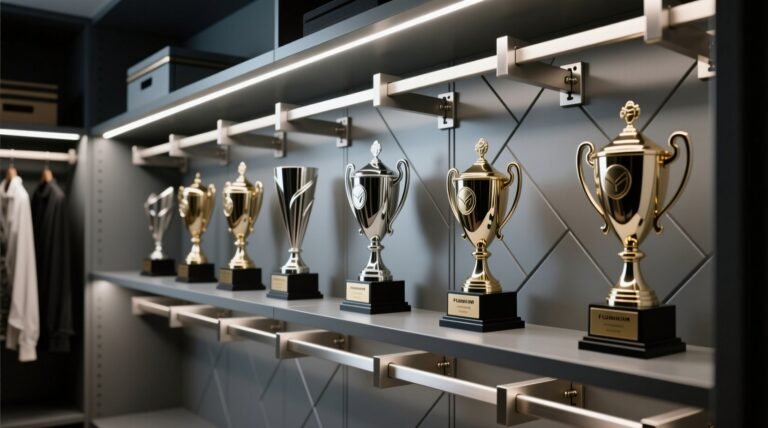 Gaming trophy shelves in closets.jpg