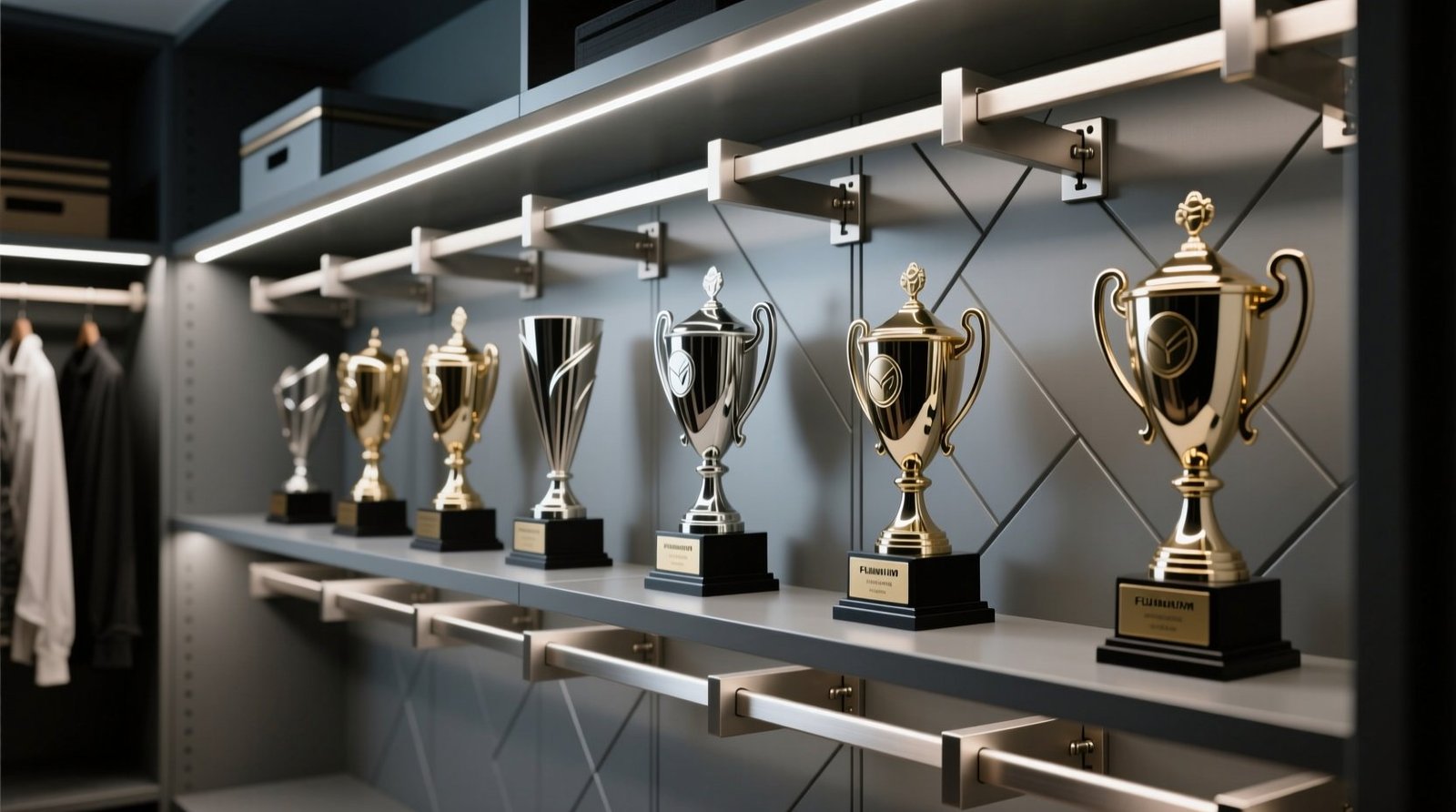 Gaming trophy shelves in closets.jpg