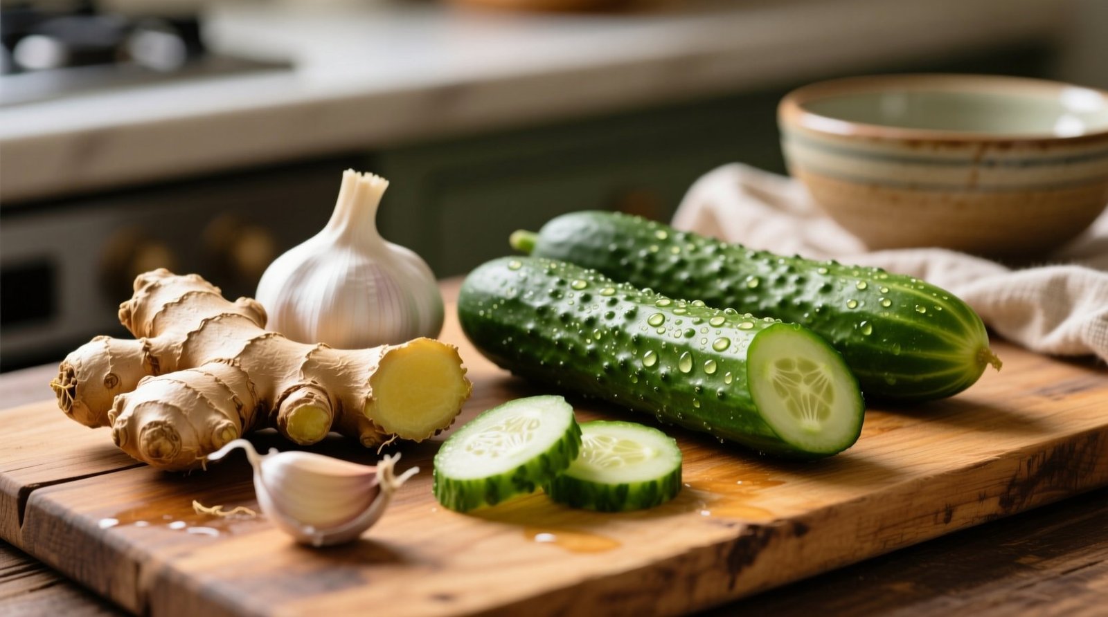 Garlic ginger cucumbers science backed kitchen hacks that work.jpg