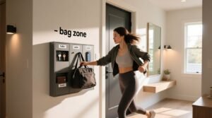 Get out the door faster with bag zone a textile safe closet strategy.jpg