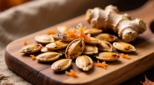 Ginger orange pumpkin seed recipe crisp bright science optimized.jpg