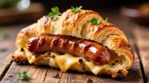 Glazed cocktail sausage crescent roll sandwich science backed method.jpg