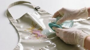 Glitter glue removal for vinyl aprons.jpg