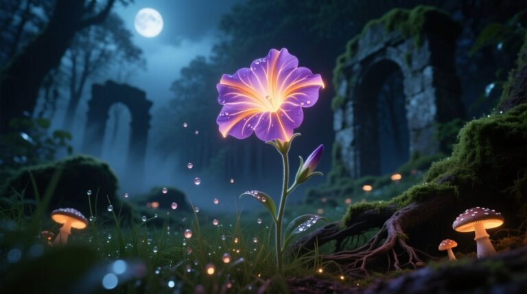 Glowing petunia real how its made can you grow one.jpg